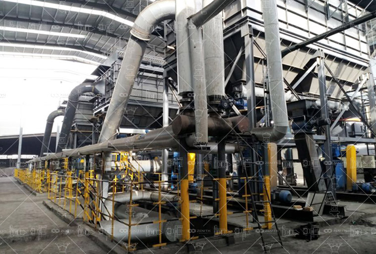 XZM Ultrafine Grinding Mill control panel and classification system